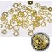FEIlei Star Moon Nail Charms Metal Rivet Nail Rhinestones for DIY Nail Art Decorations - Buy Online on GoSupps.com