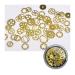 FEIlei Star Moon Nail Charms Metal Rivet Nail Rhinestones for DIY Nail Art Decorations