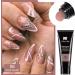 Poly Nail Gel Builder Kit in Deep Nude - Beginner Friendly Polygel Nail Extensions Set with Solution, Tips, and Lamp Cure - Extension Gel Manicure Set - Buy Online on GoSupps.com
