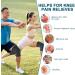 BESKEY Knee Support (Pair) Anti Slip Knee Brace Elastic Breathable Knee Compression Sleeve Help Joint Pain Relief for Arthritic Sufferer and Recovery from Injuries Fit for Sports (M Black) M (Pack of 2) Black - Buy Online on GoSupps.com