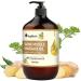 Sore Muscle Massage Oil for Body, 251ML Pure Natural Ginger Essential Oil and Mugwort Oil-Remedy for Warming,Repelling Cold and Relaxing Active Oil