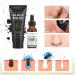 SHVYOG Blackhead Peel Off Face Mask 3-in-1 Remover with Brush & Tea Tree Oil Serum - Charcoal Mask for Deep Cleansing Pores, Blackheads, Dirts, and Skin Oil (100g+30ml) - Buy Online on GoSupps.com