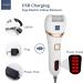 Inge Hard Skin Remover Foot Electric | Hard Skin Remover | Foot Files for Hard Skin | Foot Scrubber with USB Cable | 3 Interchangeable Heads White - Buy Online on GoSupps.com