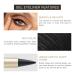 LOKFAR 2 Pcs Black Gel Eyeliner Set - Smudge Proof & Waterproof Matte Black Eye-liner Pencil for Women - Buy Online on GoSupps.com