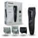Panasonic ER-GB61-K503 Trimmer for Men Body Beard and Head (3 in 1 Rechargeable Stainless Steel Long Battery Life 39 Settings 3 Accessories Included) Black/Silver