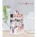 DreamGenius 360 Rotating Makeup Organizer 7-Layer Cosmetic Storage Case | Clear Acrylic Display for Jewelry, Brushes & Lipsticks - Buy Online on GoSupps.com