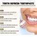 2Pcs Tooth Refresh Toothpaste Fresh Breath Toothpaste Natural Oral Care & Enamel Repair Helps Remove Coffee Tea & Wine Stain Deep Cleaning Care - Buy Online on GoSupps.com