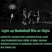 Remote Control LED Basketball Hoop Light - 16 Colors, 7 Flashing Modes - Perfect for Night Basketball Games and Training - Buy Online on GoSupps.com