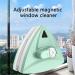 Window Cleaner Magnetic Window Cleaner 5-Files Adjustable Double Sided Glass Cleaner for Glass High Window 5-35Mm (5 25mm) - Buy Online on GoSupps.com