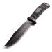 SOG Fixed Blade Knives with Sheath - SEAL Pup Tactical Knife, Survival Knife and Hunting Knife w/ 4.75 Inch Blade and Knife Sheath SEAL Pup - Nylon Sheath
