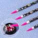 AMZLORD 4/12PCS Rhinestone Picker Pencil Set Self Adhesive Crystal Gem Pick Up Tools with Pencil Sharpener Dotting Wax Pen Nail Dotting Wax Pen Rose Red-12PCS - Buy Online on GoSupps.com