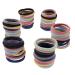 60 Pack Neutral Color Nylon Seamless Elastic Ponytail Holders - Women Hair Ties - Buy Online on GoSupps.com