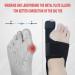 MOONSMILE Bunion Corrector (1 Pair) - Night Bunion Splint & Toe Straightener for Pain Relief - Black - Buy Online on GoSupps.com