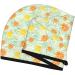 Hair Towel Wrap - Quick Drying Turban with Button | Tree Palms Lemon | Best Hair Drying Towel - Buy Online on GoSupps.com