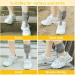 Tenbon Foot Orthesis for Lifting Weakness | Ankle Bandage & Splint for Foot Drop | Adjustable Lifting Shoes for Palsy - Gray Left & Right - Buy Online on GoSupps.com