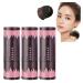 Janenisa Hair Powder Janenisa Hairline Contouring Hairline Contouring Shadow Powder Waterproof Hairline Shadow Powder Stick Waterproof Contouring Filling Hairline Shadow Powder Stick (Pearl Black)