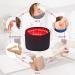 HUKOER Red Infrared Light Therapy Waist Belt - Pain Relief with 660nm LED Red & 850nm Near-Infrared Light for Body - Black - Buy Online on GoSupps.com