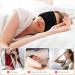 Comfortable Sleep Mask with Earplugs - Light Blocking Adjustable Eye Cover for Men & Women - 2 in 1 Eye Mask for Restful Sleep (Black - Buy Online on GoSupps.com