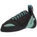SCARPA Women's Instinct Lace Rock Climbing Shoes for Sport Climbing and Bouldering - Low-Volume, Women's Specific Fit Black/Aqua 6.5-7 Women/5.5-6 Men