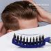 FIXBODY Boar Bristle Hair Brush - Curved Vented Design for Long Thick Curly Hair - Detangling & Blow Drying Brush (Blue) - Buy Online on GoSupps.com