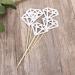 STAHAD 50pcs Baby Shower Glitter Cupcake Toppers Birthday Anniversary Cake Picks Happy Wedding Decor Wedding D cor Party Food Picks Fruits Toothpicks Muffin Picks Decorations Diamond Silver medium - Buy Online on GoSupps.com