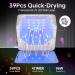 UV LED Nail Lamp 96W - Professional Quick Dry Curing Light for Salon & Home | 4 Timer Settings Auto Sensor A-white Sparkly Gel Polish Dryer - Buy Online on GoSupps.com