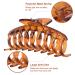 8 Pack Multi-Color Large Hair Claw Clips - Leopard Print Celluloid Barrettes for Women & Girls - Buy Online on GoSupps.com