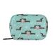 Naanle Valentines Dachshund Dog Pill Box 7 Day Pill Case Bag Travel Pill Organizer Bag with Zipper Portable Weekly Case Compact Size Pill Bag for Vitamin Supplement Holder Multi-colored42