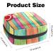 Colorful Wooden Women's Napkin Storage Bag | Portable Period Bag for Teens & Girls | Menstrual Cup & Breastfeeding Bags - Buy Online on GoSupps.com