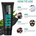 Buy Activated Charcoal Blackhead Remover Mask - Deep Cleansing Peel Off Face Mask with Pimple Extractor & Brush | 120g - Buy Online on GoSupps.com