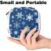 Snowflake Sanitary Napkin Storage Bag - Period Tampon Makeup Pad Pouch Color4475 - Buy Online on GoSupps.com