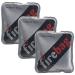 Firebag heat pads for kinking: 3-Set pocket warmer Firebag for warm hands reusable (kink heating pillows pocket warmer kink heated gloves)