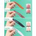 8 Pcs Nail File and Buffer Set Nail Polisher Grit 80/100/120/150/180/240/1000/4000 Nail Buffer File Block for Nail Trimming Manicure Tools - Buy Online on GoSupps.com