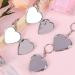 LotCow Portable Heart Shape Folding Mirror - 4Pack Compact Cosmetic Mirror with Keychain - Buy Online on GoSupps.com