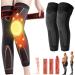 S SOORIYAN Emwood acupoint pressing shaping knee pads  knee heating knee pads  ReduceFast tourmaline thermal cycling self heating shaping knee pads (black  one size)