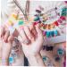8 Sets Nail Holder Fingernail Display Stand Manicure Practice Nail Practice Base Fake Nail Tip Stand Pedicure Stand Nail Tip Practice Holder Nail Art Tip Holder Tool Metal Magnet - Buy Online on GoSupps.com