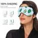 Adjustable Light Blocking Avocado Eye Mask for Deep Sleep - Men and Women | Ideal for Travel, Yoga, Meditation, Office | Breathable & Comfortable - Buy Online on GoSupps.com