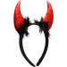 Spooktacular Creations Halloween Devil Horns Headband Demon Horns Headwear Red Devil Horns Red Devil Costume Accessories for Kids Women Men Halloween Costume Cosplay Party Halloween Party Favors - Buy Online on GoSupps.com