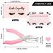 150-Piece Heart Shaped Lash Extension Refill Filler Loyalty Punch Cards Bundle with Single Handheld Hole Puncher - Ideal for Eyelash Extensions, Salons, and DIY Crafts - Buy Online on GoSupps.com