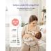 Nuliie Portable Electric Milk Pump S32 - 4 Modes 9 Steps 24mm Flange with LED Display + Extra 18mm & 21mm Flanges & Duck Valves (2 Pack) - International Shipping Available - Buy Online on GoSupps.com