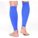 TOFLY Calf Compression Sleeve 20-30mmHg for Leg Support | 1 Pair Footless Compression Socks | Shin Splint Pain Relief | Varicose Veins | Nursing Travel | Blue (S-5XL) - Buy Online on GoSupps.com