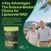 NMNH Supplement Alternative -Liposomal NAD+ & Resveratrol Supplement 90 Capsules Enhanced Absorption Technology for Cellular Health Energy Support & Mental Focus | Non-GMO Gluten-Free - Buy Online on GoSupps.com