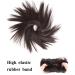 Traziewell Ombre Hair Extensions Hair Pieces Scrunchies for Ladies High Temperature Wire Messy Bun Hair Piece Chignons Hair Accessories 0812 FH000812 One Size - Buy Online on GoSupps.com