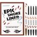 Waterproof Eyeliner - Under Eye Liner Stay On Eye Liner With Anti-perspiration And Waterproof Effect Not Easy To Dye And Strong Coloring Power For Dramatic Style Kagrote B01# - Buy Online on GoSupps.com