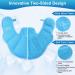 Relief Expert Neck Ice Pack Wrap - Reusable Cold Pack for Neck & Shoulder Injuries - Blue - Buy Online on GoSupps.com