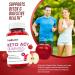 Pro Burn Keto Gummies with Apple Cider Vinegar - Vegan Non GMO - 180 Gummies (3 Pack) - Advanced Formula Keto Supplement - Buy Online on GoSupps.com