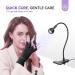 Saviland UV Nail Lamp + High-tech UV Gloves Set for Gel Nails | U V Protection Gloves for Nail Supplies | Protect Hands from Harmful U V Rays - Buy Online on GoSupps.com