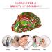 Merry Christmas Printed Shower Cap - Waterproof Bath Cap for Women - Fits All Head Sizes and Hair Textures - Buy Online on GoSupps.com