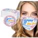 ZQP 50PCS 2021 Happy New Year Disposable Face_Mask for Adult 2021 Happy New Years Face Bandanas 3-Layer Non-Woven with Elastic Earloops - Buy Online on GoSupps.com