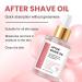 Yniquet After Shave Oil Women for Smooth Skin Strawberry Shaving Oil with Hyaluronic Acid Prevent Ingrown Hairs & Dryness Soothes & Hydrates 1.52 Fl Oz - Buy Online on GoSupps.com